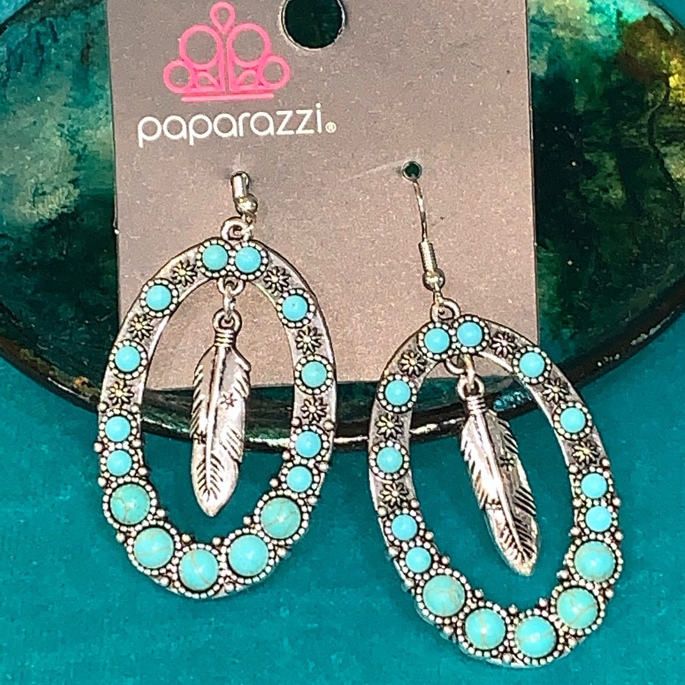 Paparazzi Blue earring
